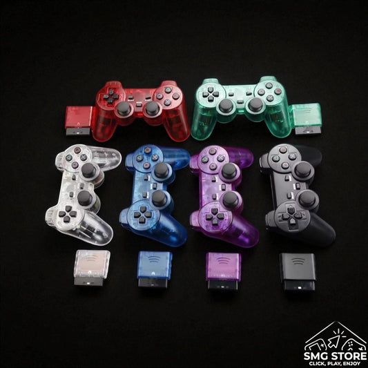 CONTROLLER WIRELESS Compatibile PS2 Playstation 2 - Senza Fili - VARI COLORI