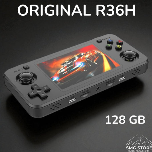 Console Retro R36H Original IPS 3.5 128GB Linux Arkos 2.0