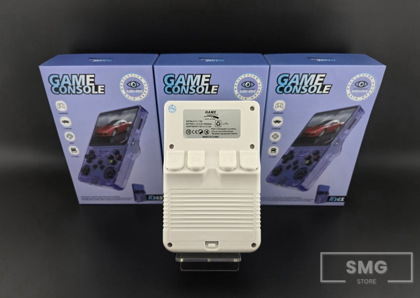 Console Retro R36S Original DUAL CHIP IPS 3.5 128GB Linux Arkos 2.0