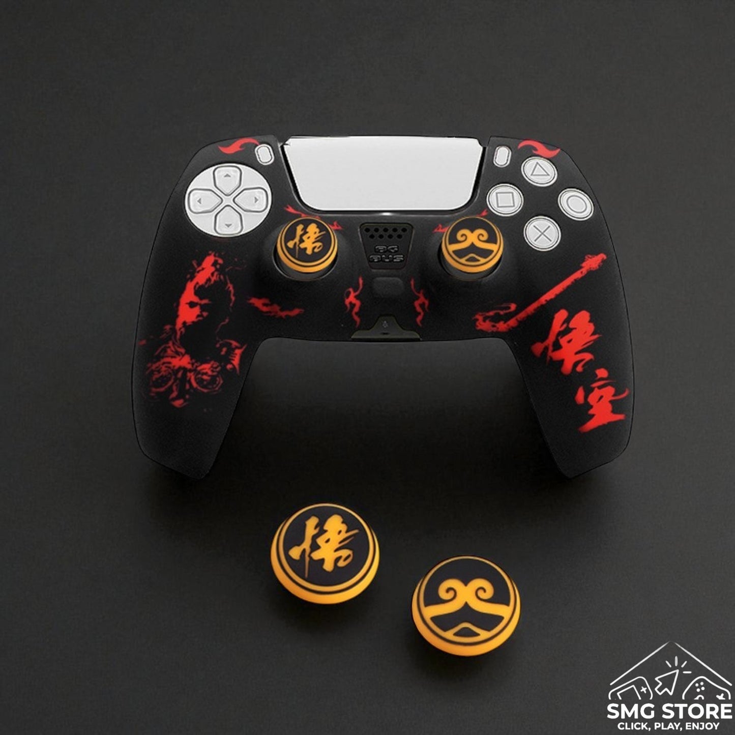 Cover in Silicone per DualSense Controller PS5 Playstation 5 Con Grip Stick