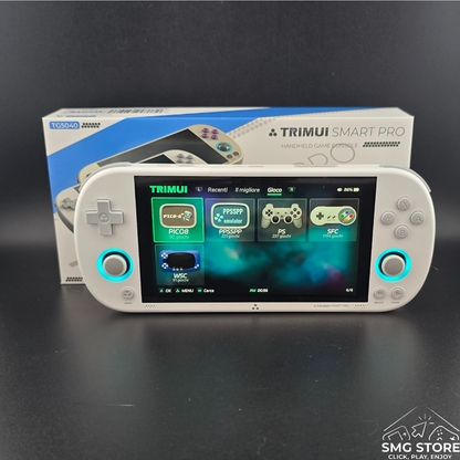 TRIMUI SMART PRO CROSSMIX OS 256 GB SD 60000 gioco CONSOLE DISPLAY 4.96