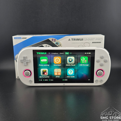 TRIMUI SMART PRO CROSSMIX OS 256 GB SD 60000 gioco CONSOLE DISPLAY 4.96